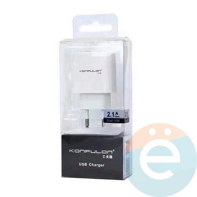 СЗУ Konfulon C18 2.1A на 2 USB - фото 17798