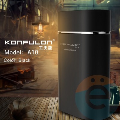Внешний аккумулятор Konfulon A10 10000 mAh черный - фото 18381