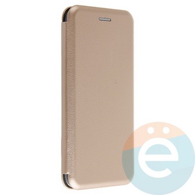 Чехол книжка боковой Fashion Case для Huawei P40 золотистый - фото 37971