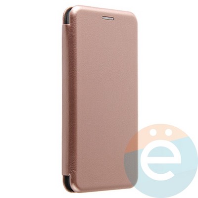 Чехол книжка боковой Fashion Case для Huawei Honor 30 Pro розово-золотистый - фото 37934