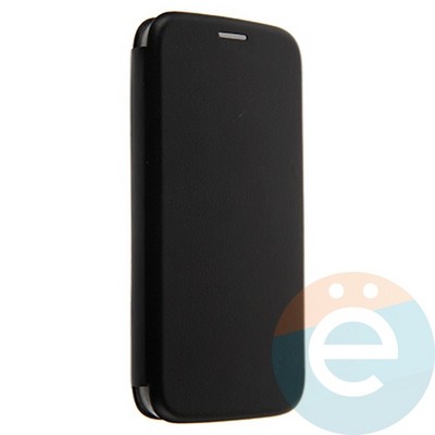 Чехол книжка боковой Fashion Case для Samsung Galaxy J2 Pro 2018 черный - фото 20649