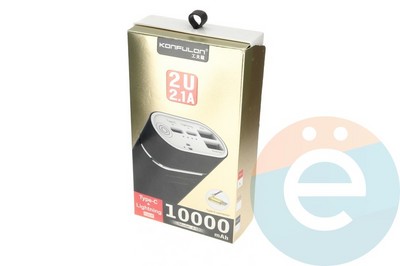 Внешний аккумулятор Konfulon A10 10000 mAh золотистый - фото 23480