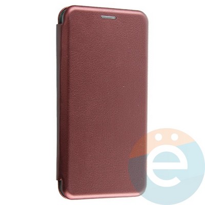 Чехол книжка боковой Fashion Case для iPhone 11 Pro Max бордовый - фото 28894