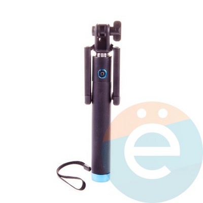 Монопод Locust аудио кабель проводной для Iphone IOS Android голубой - фото 6036