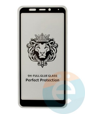 Защитное стекло 9D с полной проклейкой на Xiaomi Redmi 5 черное - фото 35466