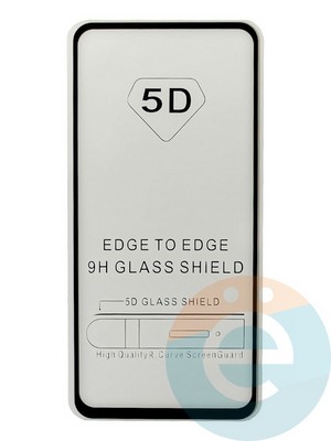 Защитное стекло 9D с полной проклейкой на Samsung Galaxy A60 черное - фото 35538