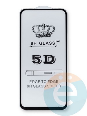 Защитное стекло 9D с полной проклейкой на Huawei P 40 Lite E/Y7P черное - фото 38773