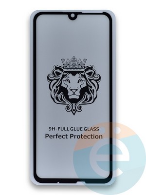 Защитное стекло 9D с полной проклейкой на Huawei Honor 10i черное - фото 39658