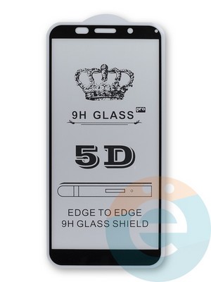 Защитное стекло 9D с полной проклейкой на Huawei Y5 2018/ Honor 7A/Y5P/Honor 9s 2020 черное - фото 40740