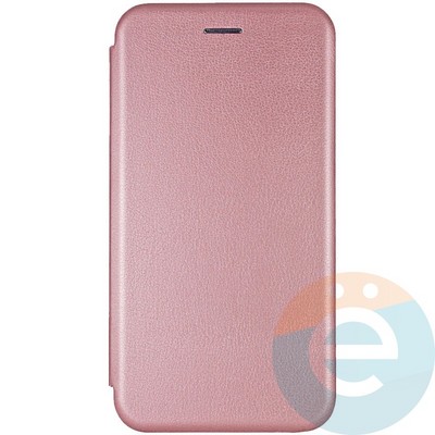 Чехол книжка боковой Fashion Case для Realme 10 4G розово-золотистый - фото 60548