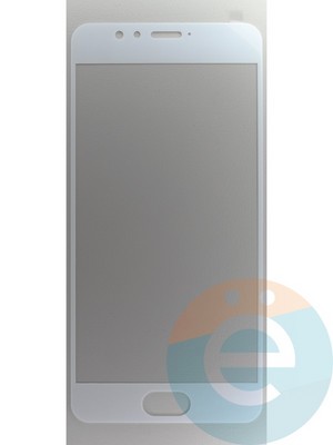 Защитное стекло 2D полноэкранное на Meizu M5S белое - фото 45499