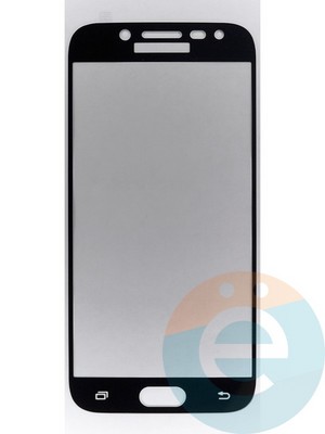 Защитное стекло 2D полноэкранное на Samsung Galaxy J5 SM-J520/530 (2017) черное - фото 45509