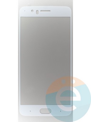 Защитное стекло 2D полноэкранное на One Plus 5 белое - фото 45512