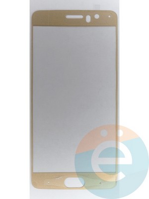Защитное стекло 2D полноэкранное на One Plus 5 золотистое - фото 45514