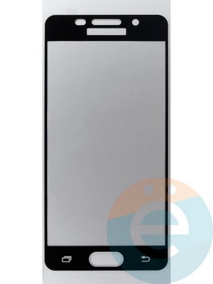 Защитное стекло 2D полноэкранное на Samsung Galaxy A3 (2016) SM-A310 черное - фото 45515