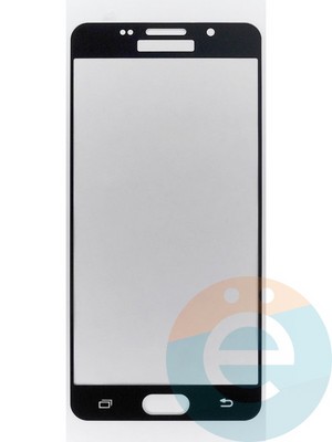 Защитное стекло 2D полноэкранное на Samsung Galaxy A5 (2016) SM-A510 черное - фото 45517