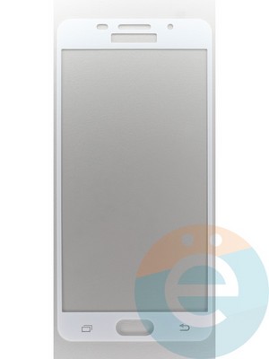 Защитное стекло 2D полноэкранное на Samsung Galaxy A5 (2016) SM-A510 белое - фото 45518