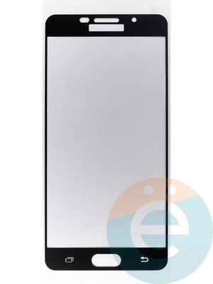 Защитное стекло 2D полноэкранное на Samsung Galaxy A7 (2016) SM-A710 черное - фото 45519
