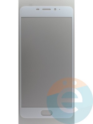 Защитное стекло 2D полноэкранное на Meizu M3E белое - фото 45532