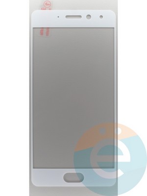 Защитное стекло 2D полноэкранное на Meizu PRO 7 белое - фото 45552