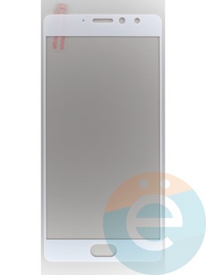 Защитное стекло 2D полноэкранное на Meizu PRO 7 Plus белое - фото 45554