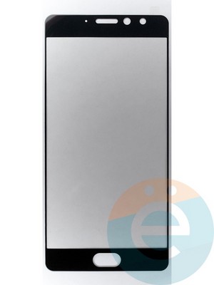 Защитное стекло 2D полноэкранное на Meizu PRO 7 Plus черное - фото 45555