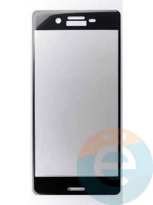 Защитное стекло 2D полноэкранное на Sony Xperia X Performance черное - фото 45600