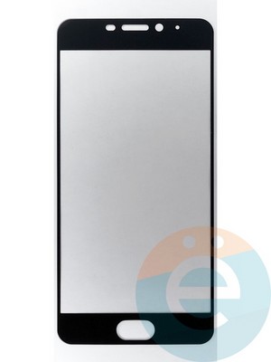 Защитное стекло 2D полноэкранное на Meizu M6 черное - фото 45614