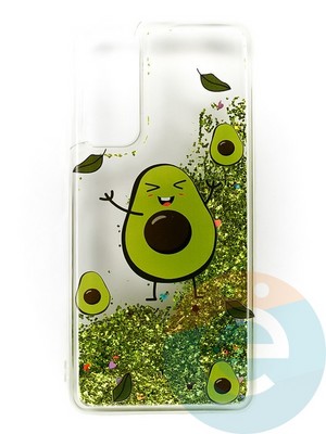 Накладка Переливашка на Huawei P-Smart 2021/Honor 10X Lite авокадо - фото 47321