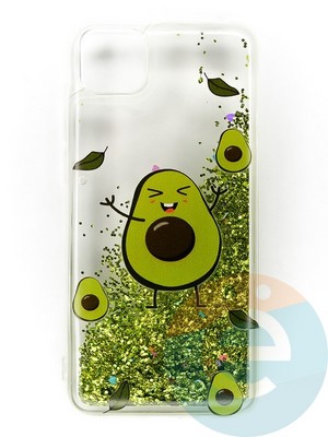 Накладка Переливашка на Huawei Y5P/Honor 9S авокадо - фото 47331