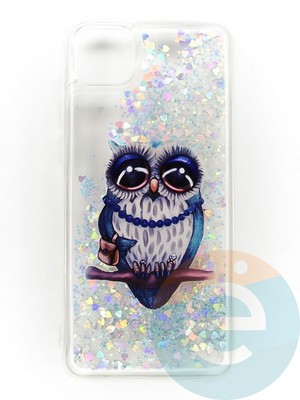 Накладка Переливашка на Huawei Y5P/Honor 9S сова - фото 47334