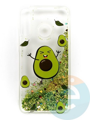 Накладка Переливашка на Huawei Y7P/P 40 Lite E/Honor 9C авокадо - фото 47346