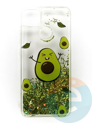 Накладка Переливашка на Xiaomi Redmi 9C/10A авокадо - фото 47426