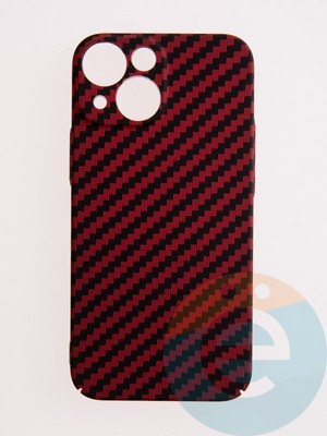Накладка пластиковая Unique case (в коробке) для Apple iPhone 13 Mini красная - фото 54460