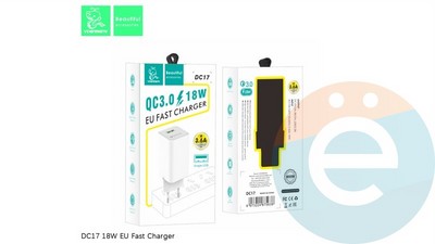 СЗУ Denmen DC17 18W/3A белое - фото 56489