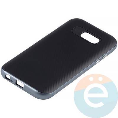 Накладка комбинированная Spigen на Samsung Galaxy A5 (2017) SM-A520 синяя - фото 11256