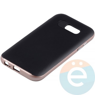 Накладка комбинированная Spigen на Samsung Galaxy A5 (2017) SM-A520 розовая - фото 11259