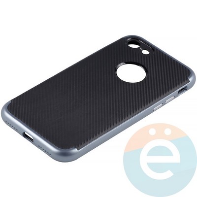 Накладка комбинированная Spigen на Apple iPhone 7/8 синяя - фото 11277