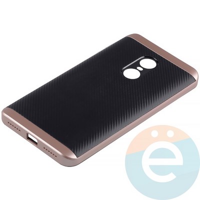 Накладка комбинированная Spigen на Xiaomi Redmi Note 4 розовая - фото 11312