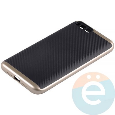 Накладка комбинированная Spigen на Xiaomi Mi 6 золотистая - фото 11317