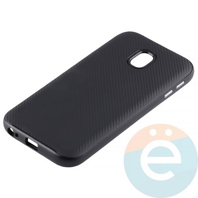Накладка комбинированная Spigen на Samsung Galaxy J3 SM-J330 (2017) черная - фото 12664