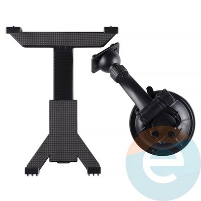 Держатель автомобильный для планшетов Holder на шарнире черный - фото 12767