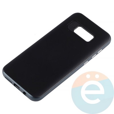 Накладка комбинированная Spigen на Samsung Galaxy S8 Plus синяя - фото 14191