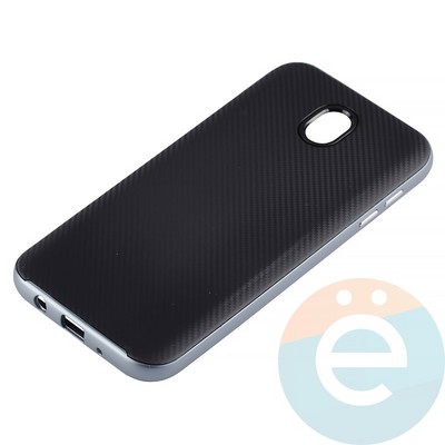 Накладка комбинированная Spigen на Samsung Galaxy J7 SM-J720/730 (2017) синяя - фото 14199