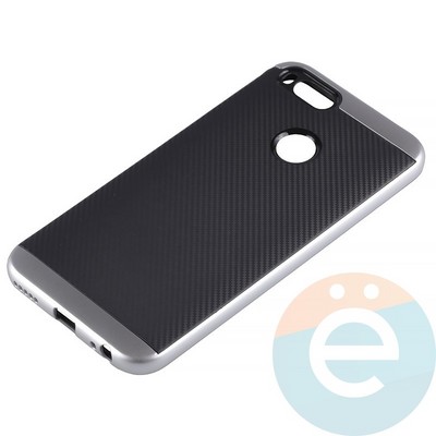 Накладка комбинированная Spigen на Xiaomi Mi 5X/A1 серебристая - фото 14236