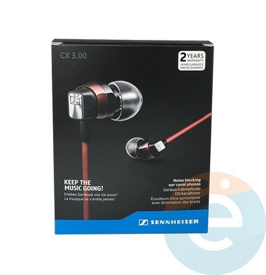 Наушники Sennheiser CX 3.00 красные - фото 15998