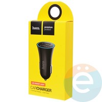 Автомобильное зарядное устройство HOCO UC204 2 USB 2.4A черное