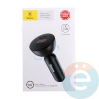 Автомобильное зарядное устройство Baseus CCALL-YT01 2USB 4.8A черное