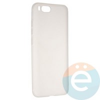Накладка силиконовая Soft Touch ультратонкая для Xiaomi Mi 6 белая