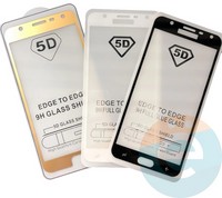 Защитное стекло 9D с полной проклейкой на Xiaomi Mi 6 черное